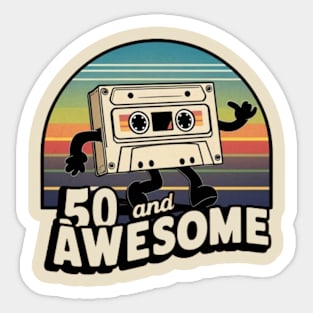 50th Birthday Sticker